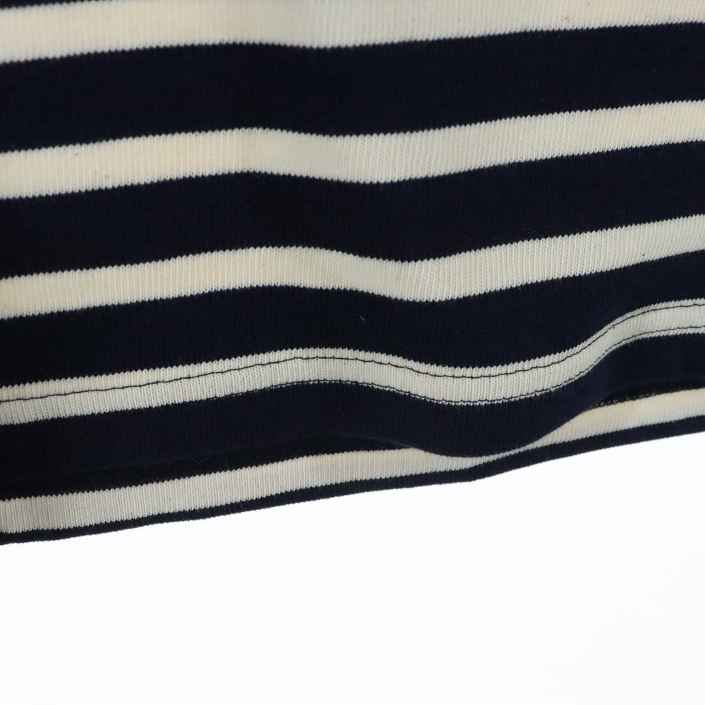muta(ムータ) MARINE マルニー リンガーボーダー半袖Tシャツカットソー ネイビー/ホワイト MMJC-434426-NVWH
