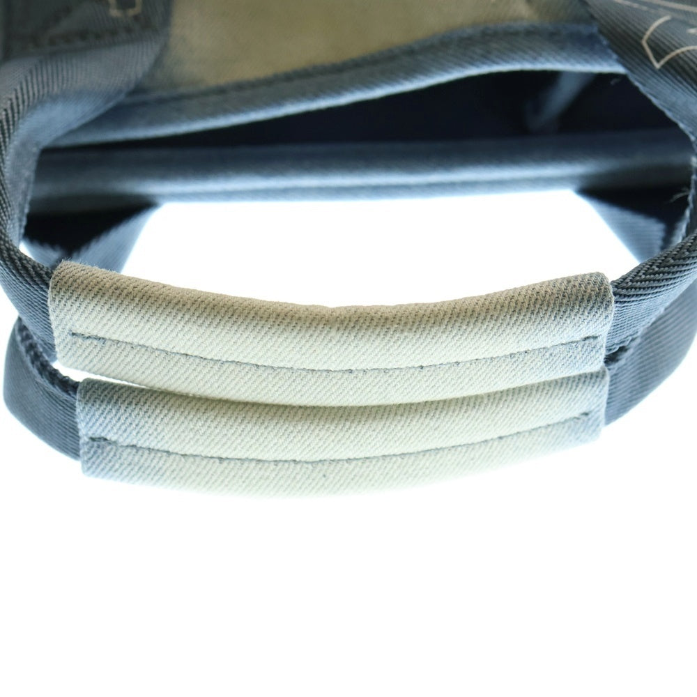 muta(ムータ) MARINE GOLF マリンゴルフ カートバッグ メンズ レディース デニム パーテーショントートバッグ ブルー mmsg-241109