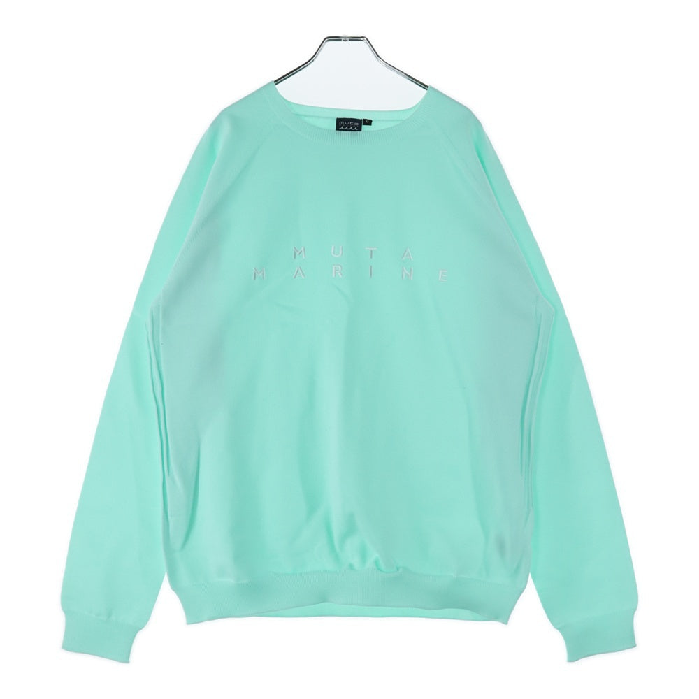 muta(ムータ) MARINE マルニー ホールガーメントニット 長袖Tシャツカットソー ライトブルー MMAV-443410-GN