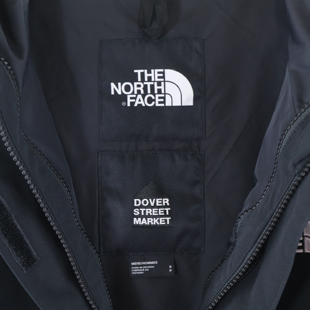 THE NORTH FACE(ザノースフェイス) ×Dover Street Market 20th Anniversary Thumb Jacket ドーバーストリートマーケット 20周年記念 ナイロン マウンテンパーカー ブラック CFH736708