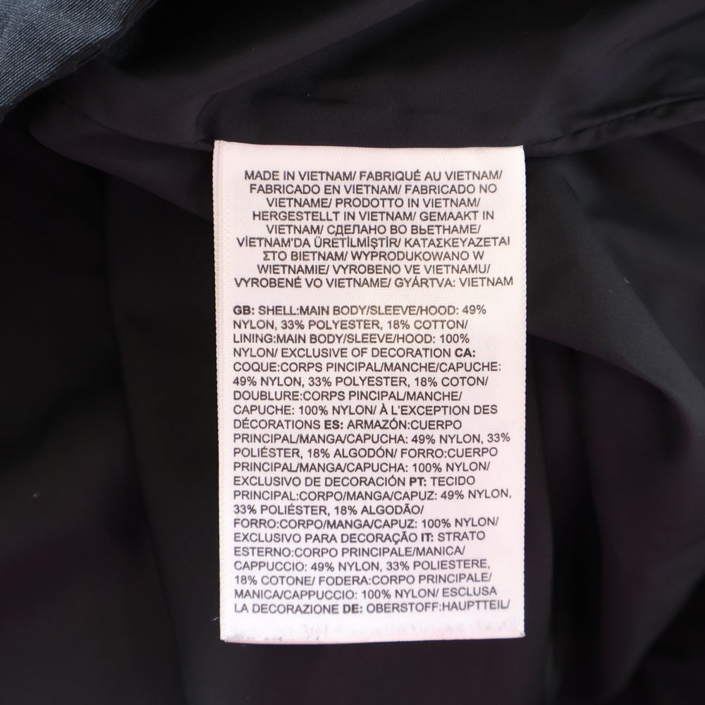 THE NORTH FACE(ザノースフェイス) ×Dover Street Market 20th Anniversary Thumb Jacket ドーバーストリートマーケット 20周年記念 ナイロン マウンテンパーカー ブラック CFH736708