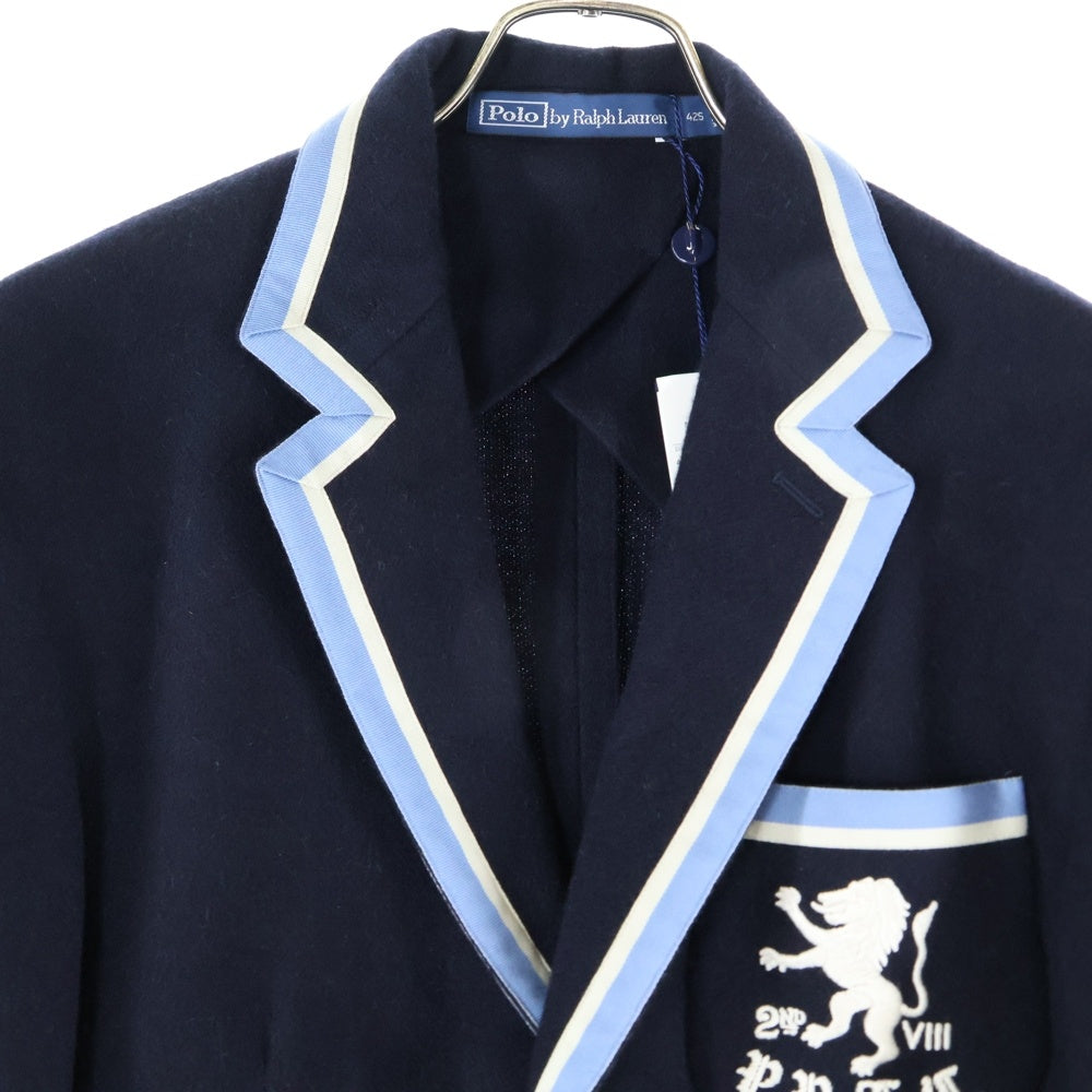 POLO RALPH LAUREN(ポロラルフローレン) Soft Cashmere Cricket Blazer ソフト カシミア クリケット ブレザー ジャケット ネイビー MNPOSPC27620818