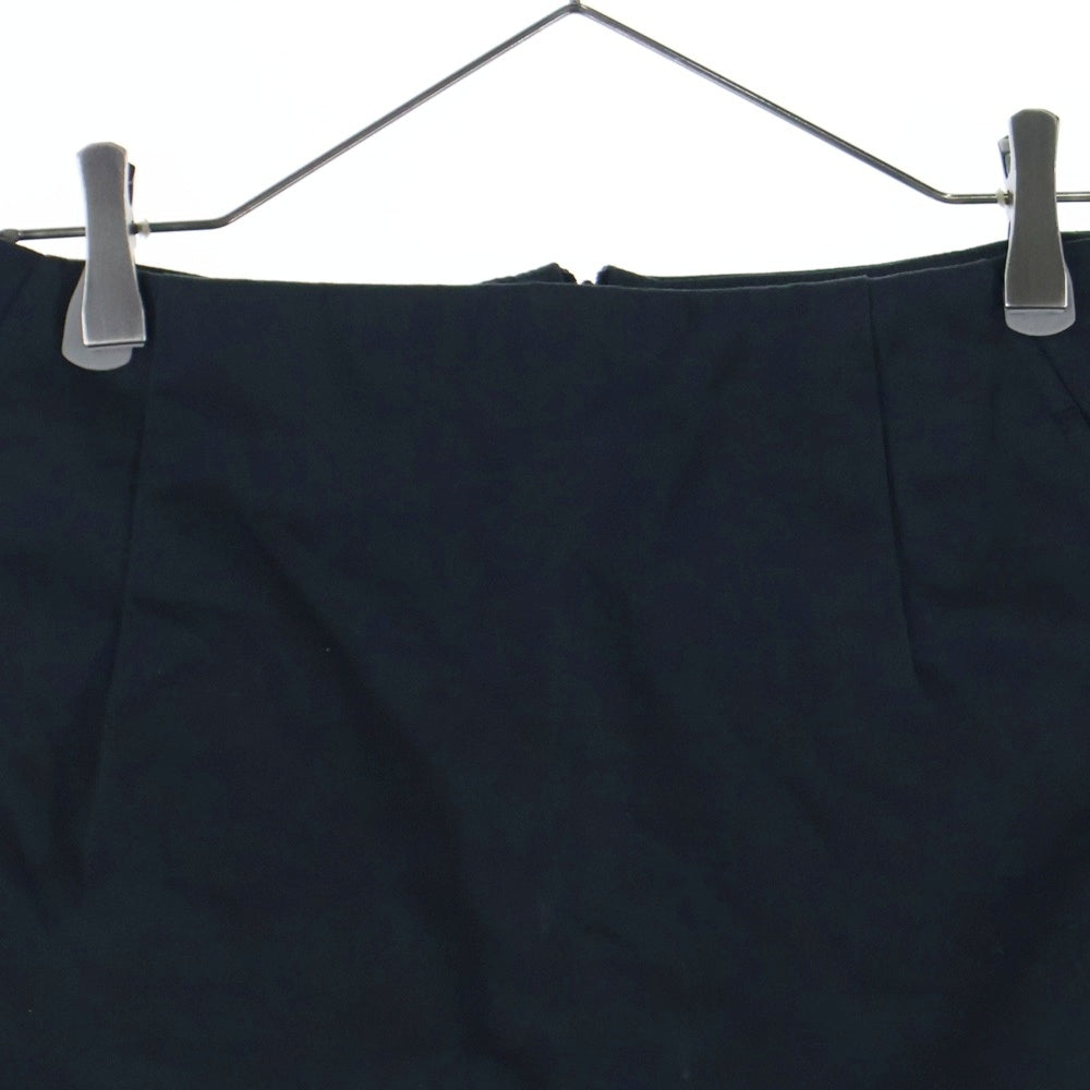 X-GIRL(エックスガール) CHINO MINI SKIRT チノ ミニスカート ブラック レディース