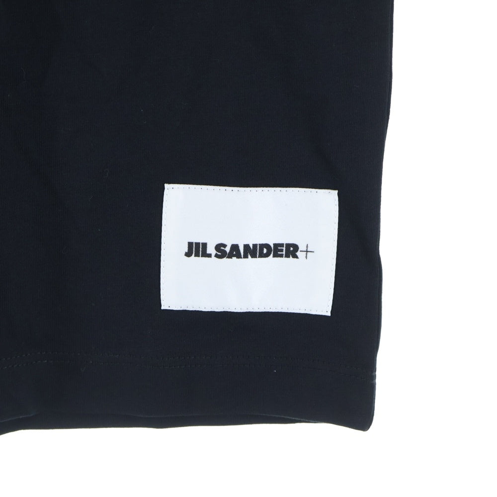 JIL SANDER(ジルサンダー) クルーネック 半袖Tシャツ カットソー ブラック J40GC0001