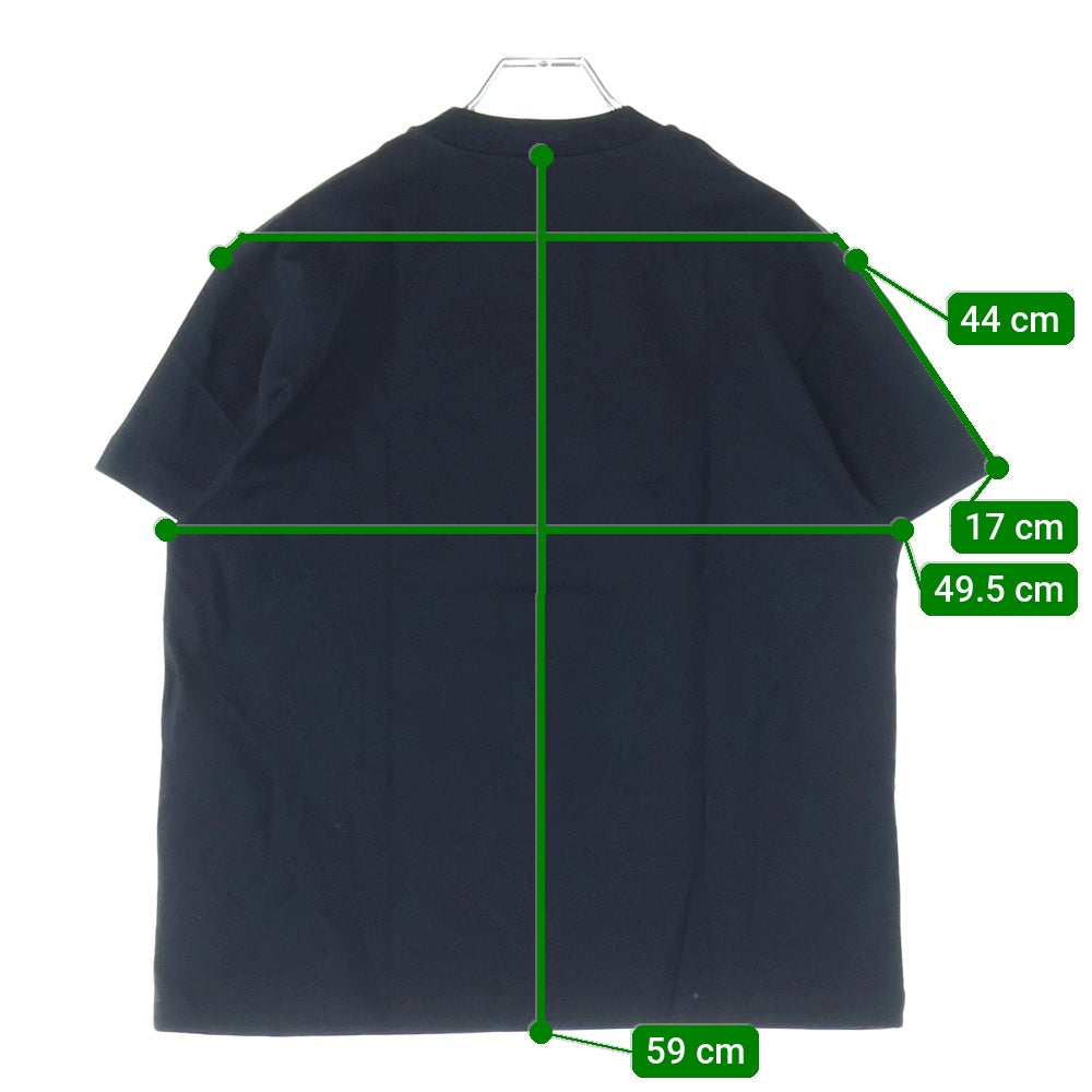 JIL SANDER(ジルサンダー) クルーネック 半袖Tシャツ カットソー ブラック J40GC0001