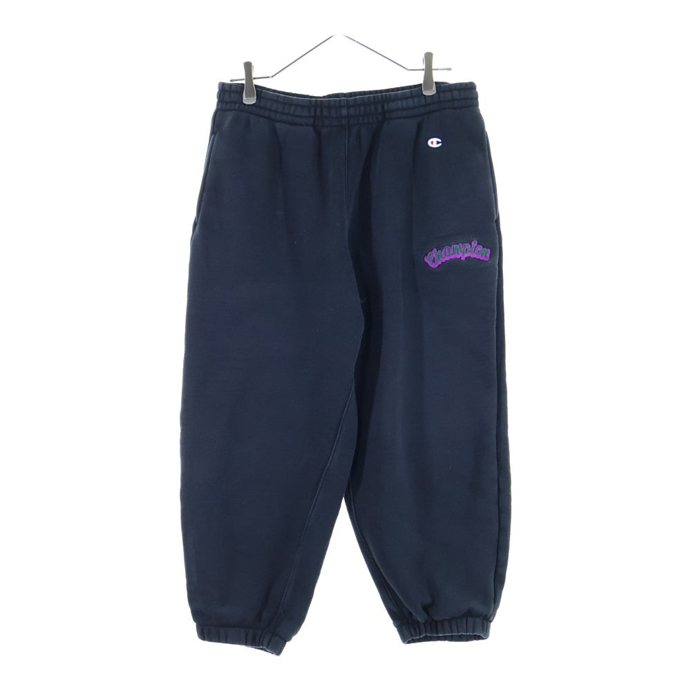 CHAMPION(チャンピオン) アーチロゴ スウェットパンツ ブラック C8-W222