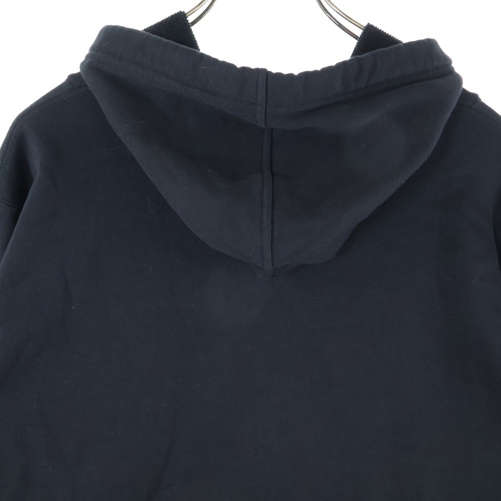 VALENTINO(ヴァレンティノ) ロゴプリント プルオーバーパーカー フーディー ブラック RV0MF03RSBU