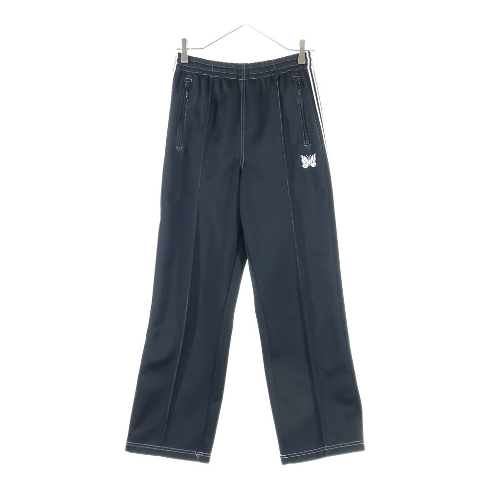 Needles(ニードルス) × EMPTYROOM エンプティルーム TRACKPANT STITCH ストレートトラックパンツ ブラック HM392