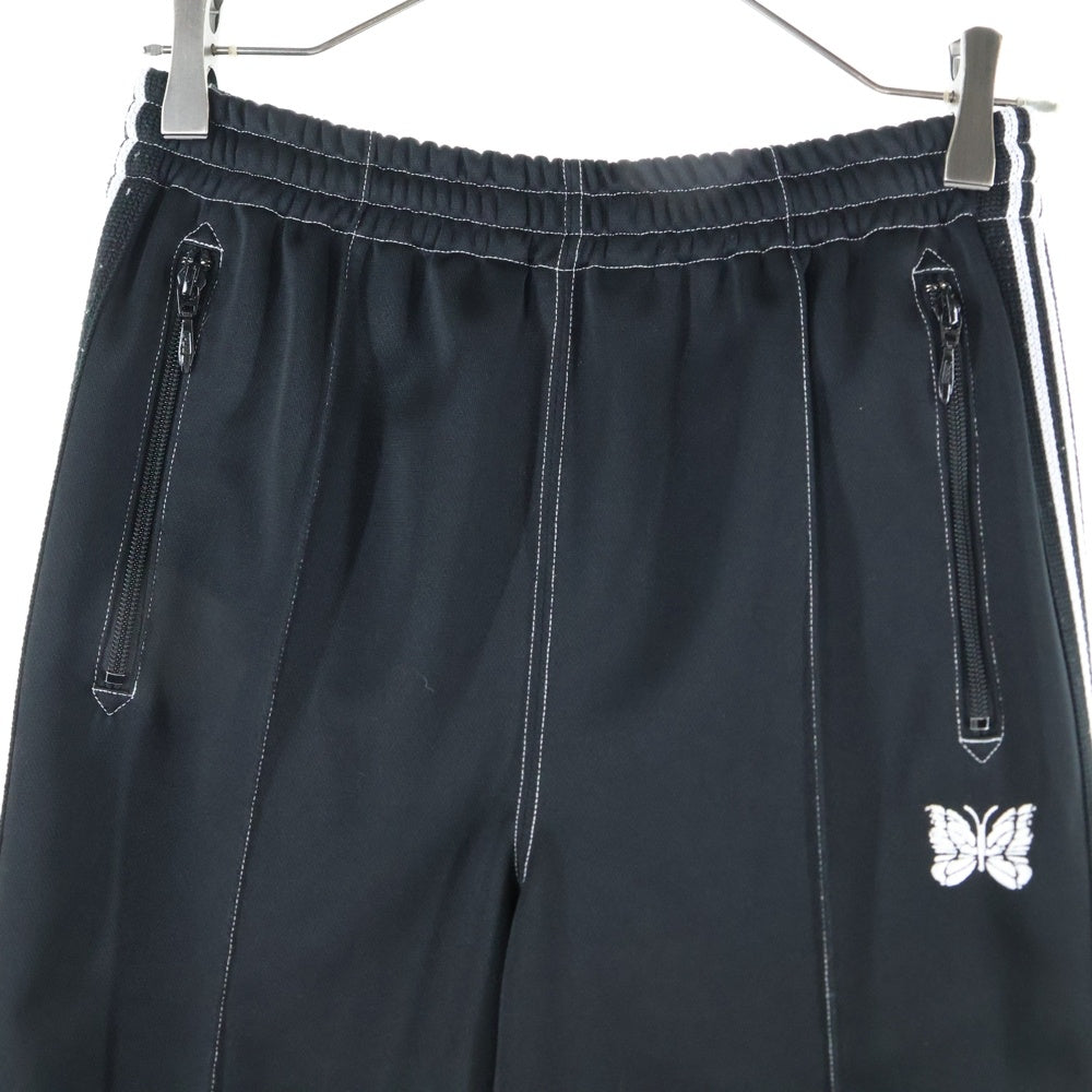 Needles(ニードルス) × EMPTYROOM エンプティルーム TRACKPANT STITCH ストレートトラックパンツ ブラック HM392