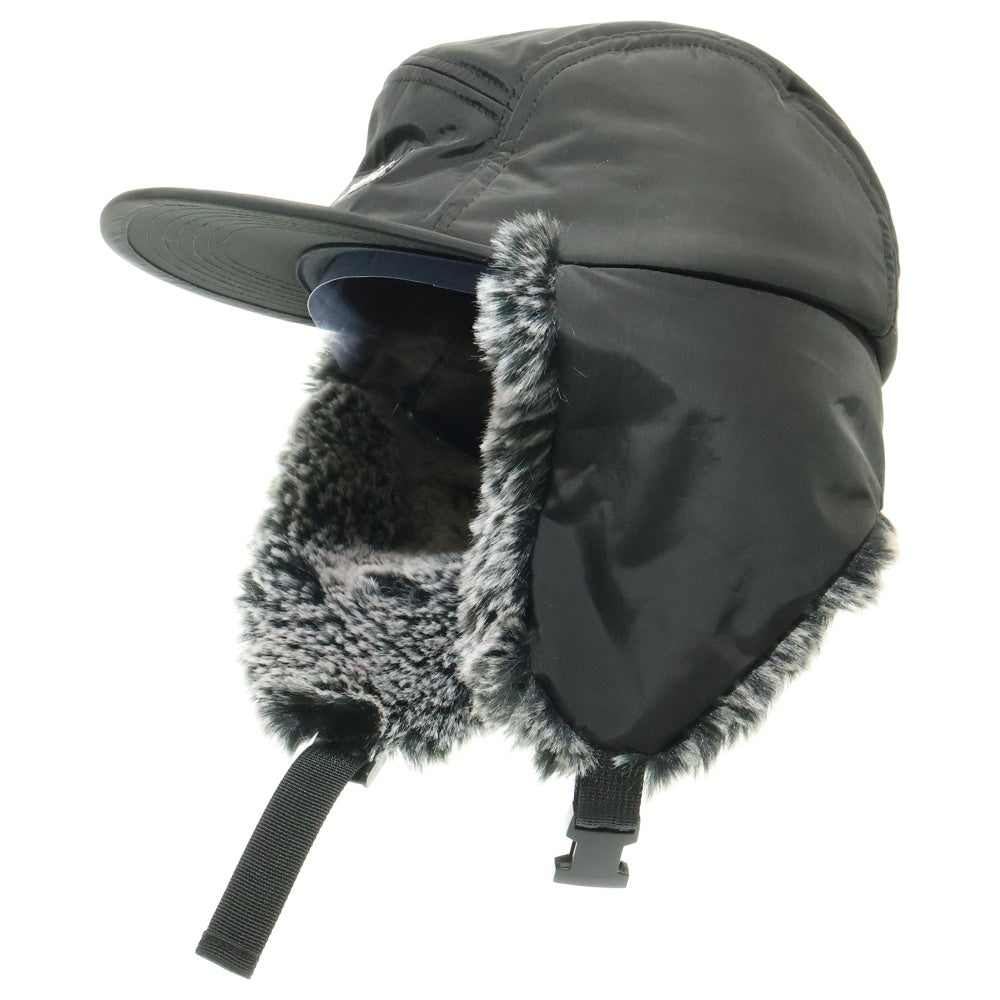 X-GIRL(エックスガール) DOG EAR JET CAP フライトキャップ ポリエステル 帽子 ブラック 105213051007