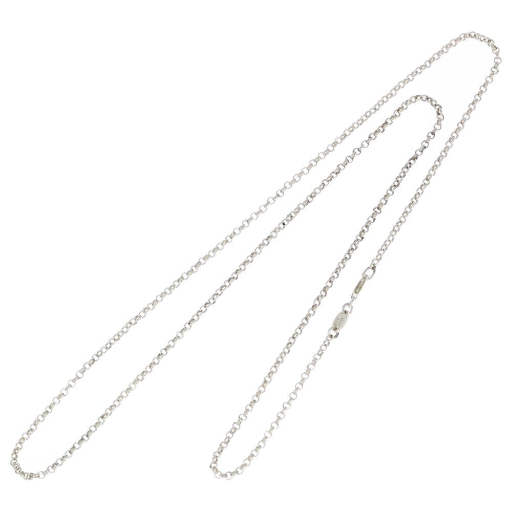 CHROME HEARTS(クロムハーツ) NECKCHAIN R24 ロールチェーンネックレス 24inch シルバー BCA085