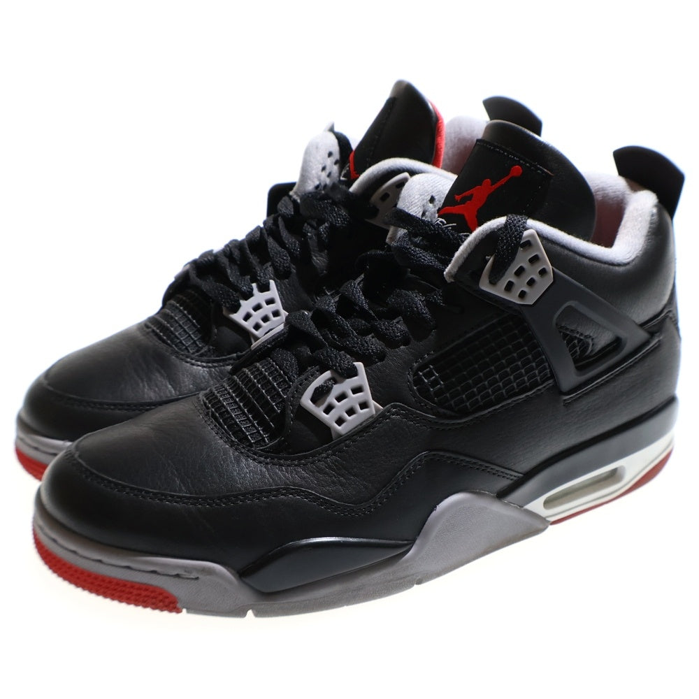 NIKE(ナイキ) AIR JORDAN 4 RETRO Bred Reimagined エアジョーダン4レトロブレッドリイマジンド ローカットスニーカー ブラック US11/29cm FV5029-006