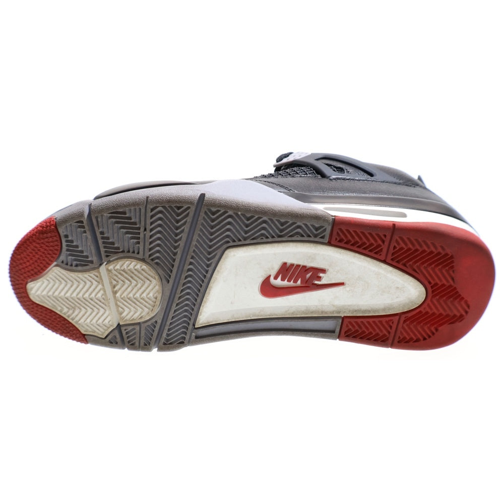 NIKE(ナイキ) AIR JORDAN 4 RETRO Bred Reimagined エアジョーダン4レトロブレッドリイマジンド ローカットスニーカー ブラック US11/29cm FV5029-006