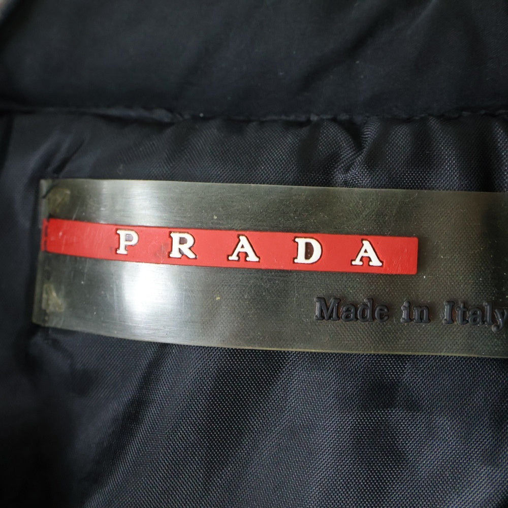 PRADA SPORT(プラダ スポーツ) 00s ARCHIVE JACKET アーカイブ ポリエステル ジャケット ブルゾン ブラック