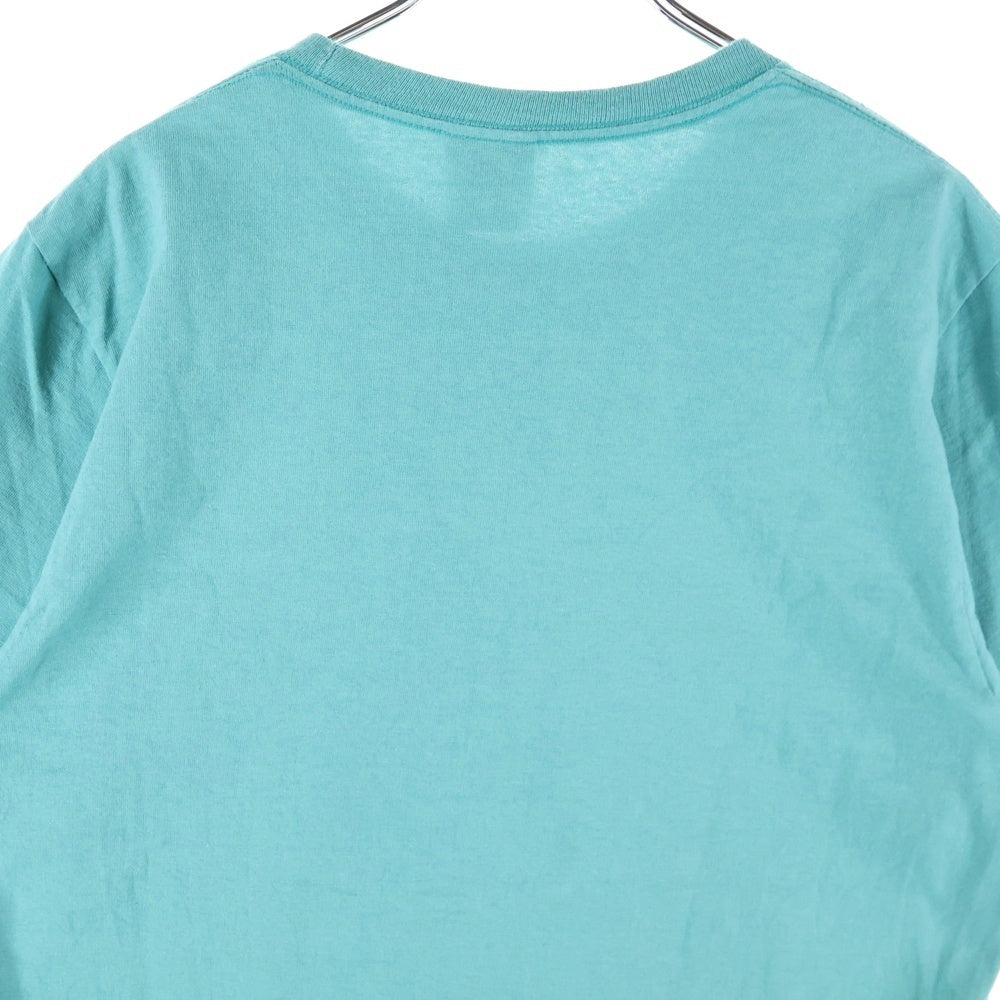 STUSSY(ステューシー) 24ss Refracted Tee リフレクテッド オーシャン 半袖 カットソー Tシャツ ライムグリーン