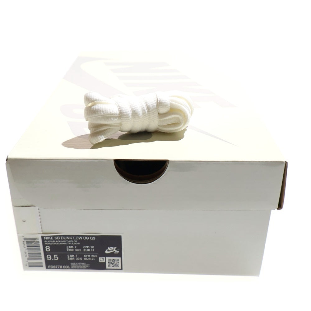 NIKE SB(ナイキエスビー) 23AW × SUPREME DUNK LOW QS Rammellzee シュプリーム ダンクロー ラメルジー ローカットスニーカー US8/26cm FD8778-001