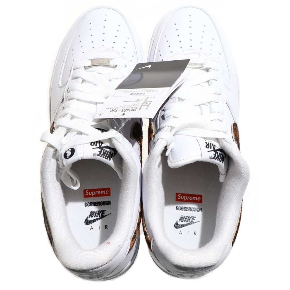 NIKE(ナイキ) 25SS ×GOODENOUGH ×SUPREME AIR FORCE 1 LOW SP グッドイナフ シュプリーム エアフォース 1 ローカットスニーカー ホワイト US8/26cm IM3483-100