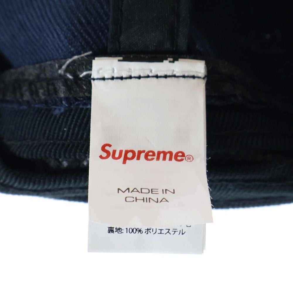 SUPREME(シュプリーム) 25SS Aphex Twin 6-Panel Cap エイフェックス ツイン 6パネル キャップ 帽子 ネイビー