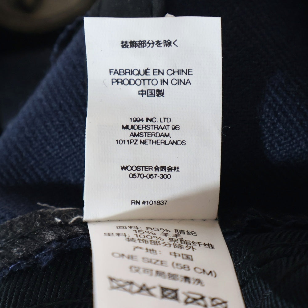 SUPREME(シュプリーム) 25SS Aphex Twin 6-Panel Cap エイフェックス ツイン 6パネル キャップ 帽子 ネイビー