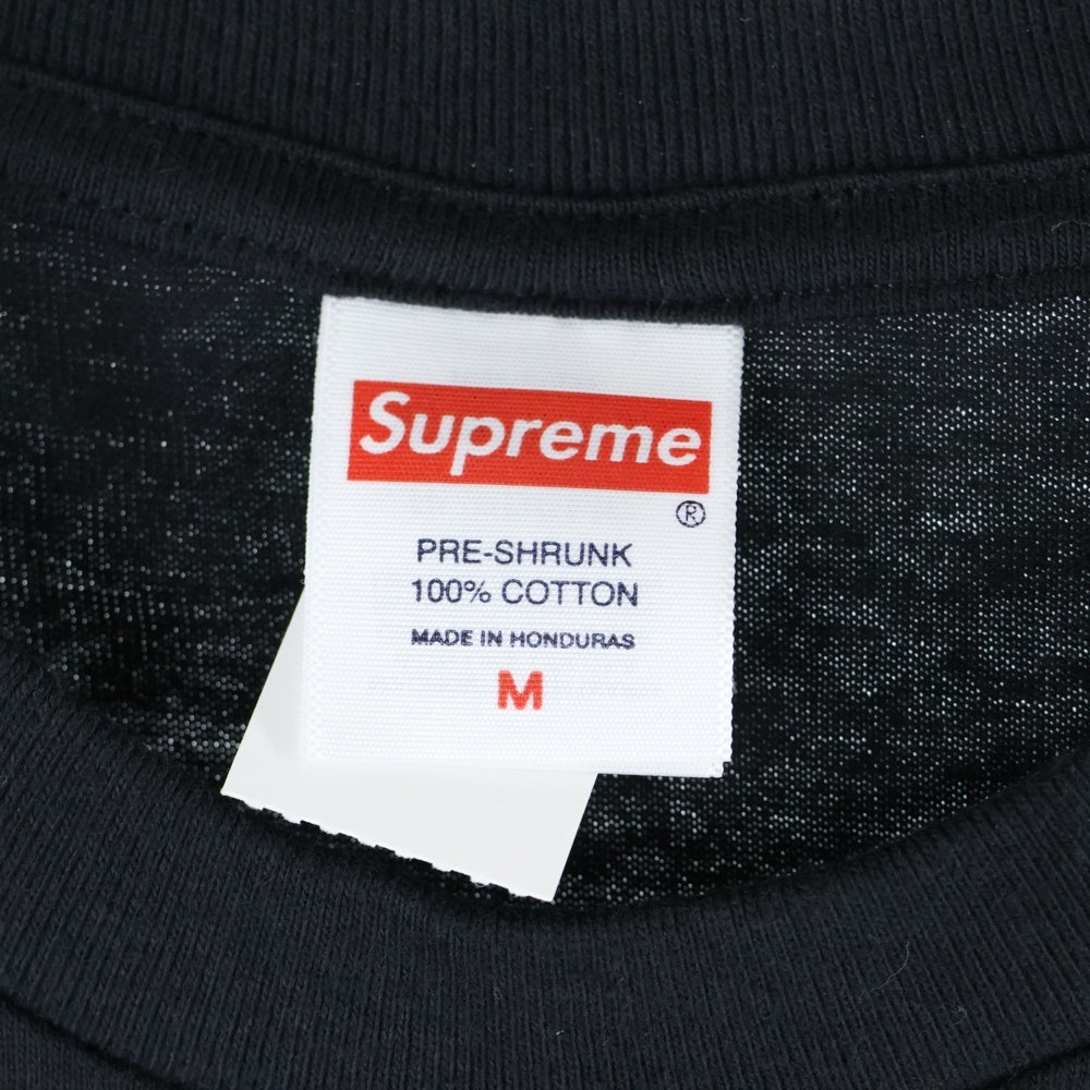 SUPREME(シュプリーム) 25AW Playboi Carti Tee プレイボーイ カーティ フォトプリント クルーネック 半袖Tシャツ カットソー ブラック