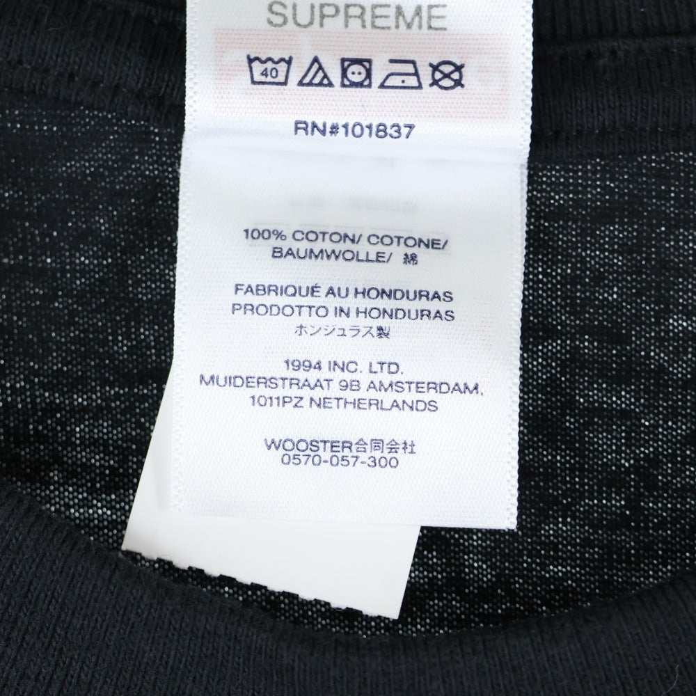 SUPREME(シュプリーム) 25AW Playboi Carti Tee プレイボーイ カーティ フォトプリント クルーネック 半袖Tシャツ カットソー ブラック