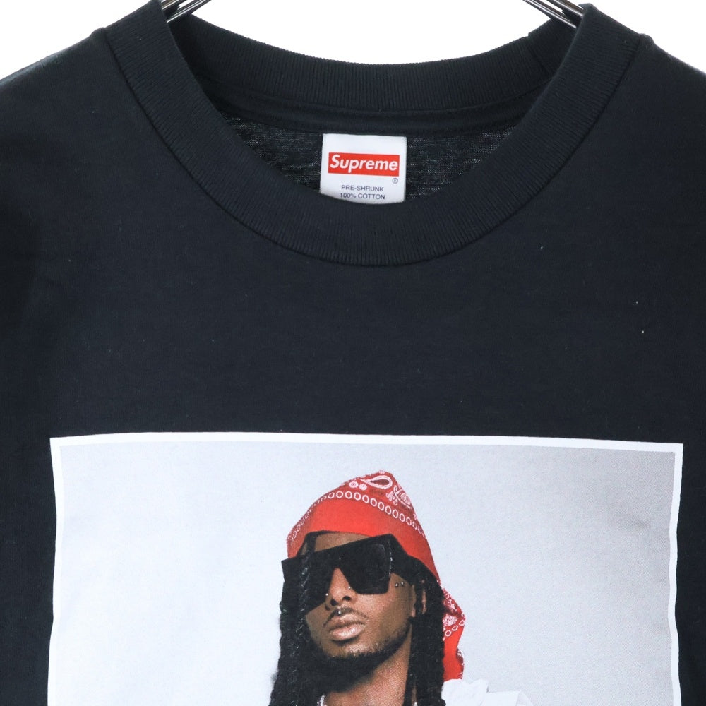SUPREME(シュプリーム) 25AW Playboi Carti Tee プレイボーイ カーティ フォトプリント クルーネック 半袖Tシャツ カットソー ブラック
