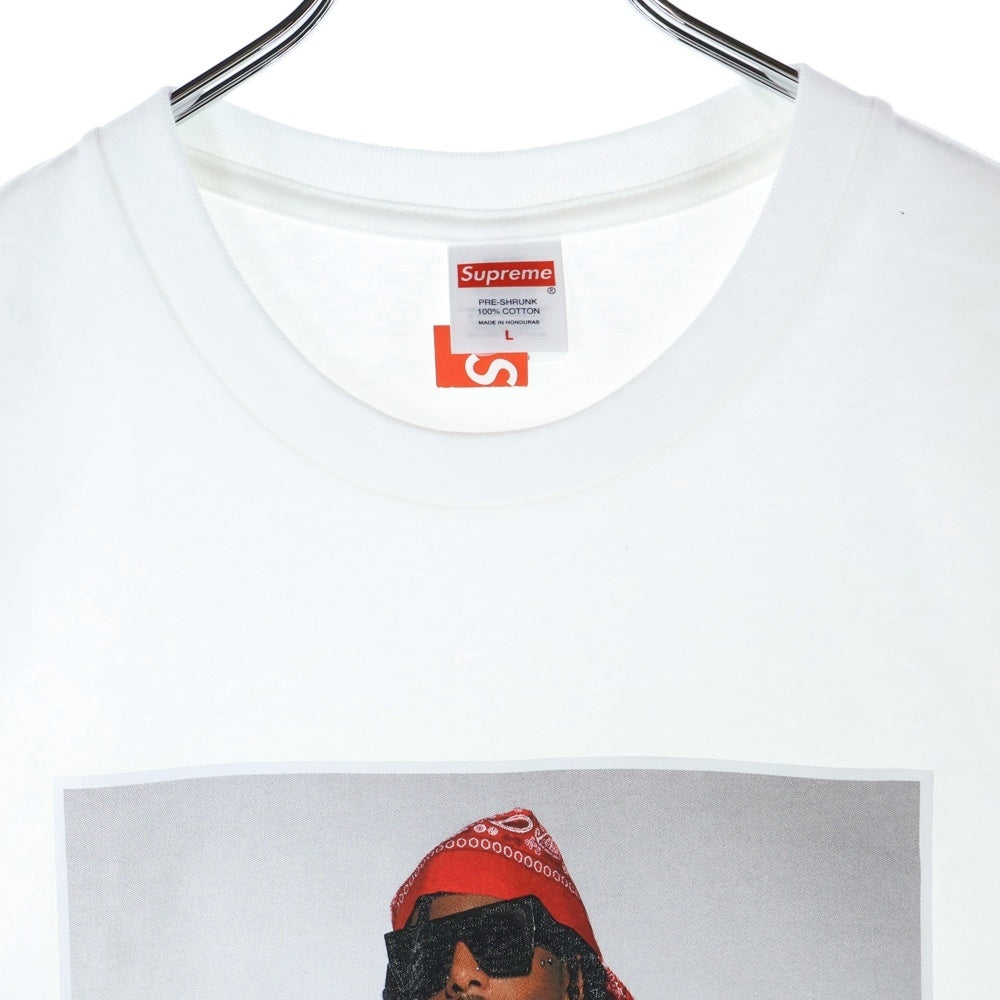SUPREME(シュプリーム) 25AW Playboi Carti Tee プレイボーイ カーティ フォトプリント クルーネック 半袖Tシャツ カットソー ホワイト