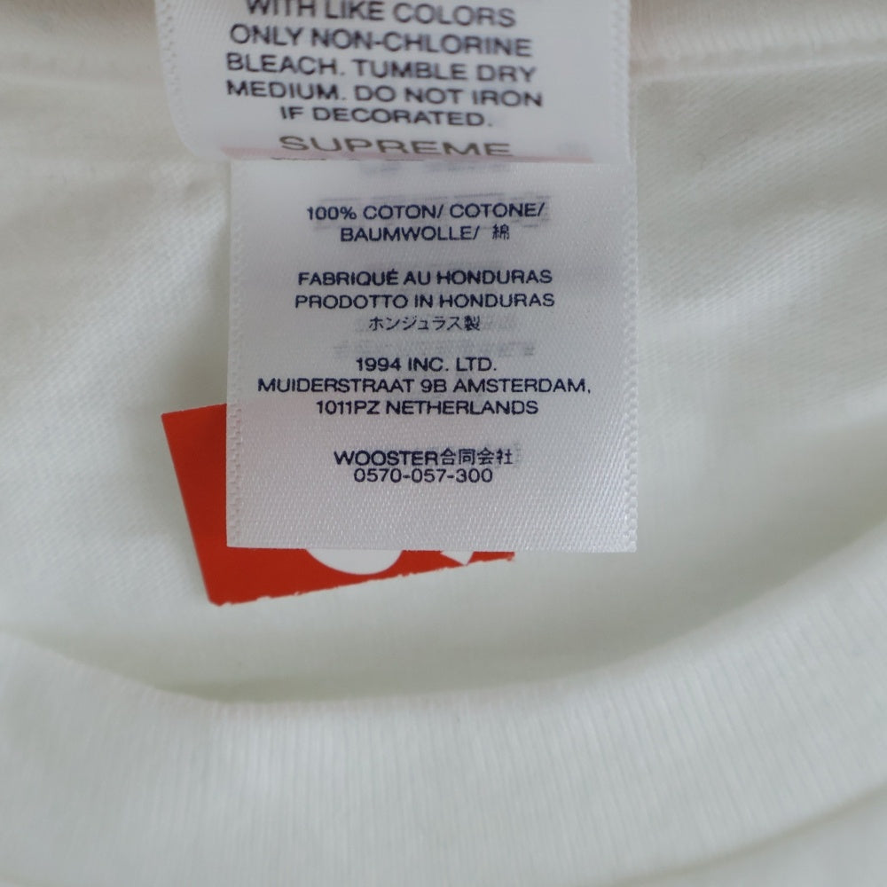 SUPREME(シュプリーム) 25AW Playboi Carti Tee プレイボーイ カーティ フォトプリント クルーネック 半袖Tシャツ カットソー ホワイト