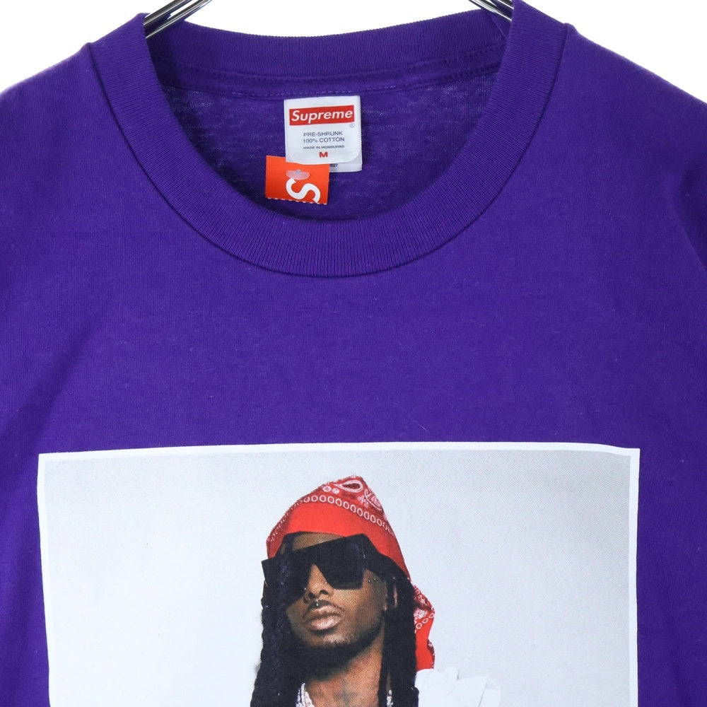 SUPREME(シュプリーム) 25AW Playboi Carti Tee プレイボーイ カーティ フォトプリント クルーネック 半袖Tシャツ カットソー パープル