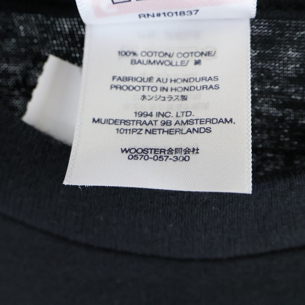 SUPREME(シュプリーム) 25AW Skull Tee スカル ロゴプリント クルーネック 半袖Tシャツ カットソー ブラック