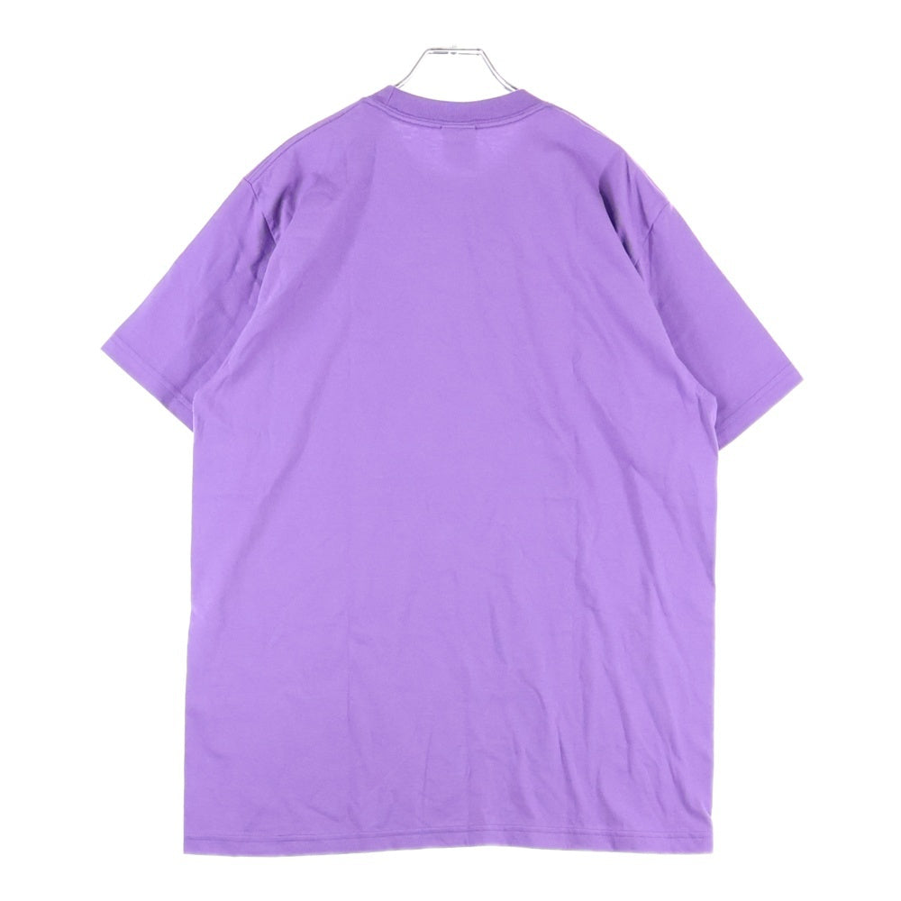 SUPREME(シュプリーム) 25AW Skull Tee スカル ロゴプリント クルーネック 半袖Tシャツ カットソー パープル