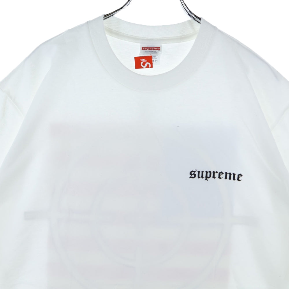 SUPREME(シュプリーム) 25AW Target Tee ターゲット バックプリント クルーネック 半袖Tシャツ カットソー ホワイト