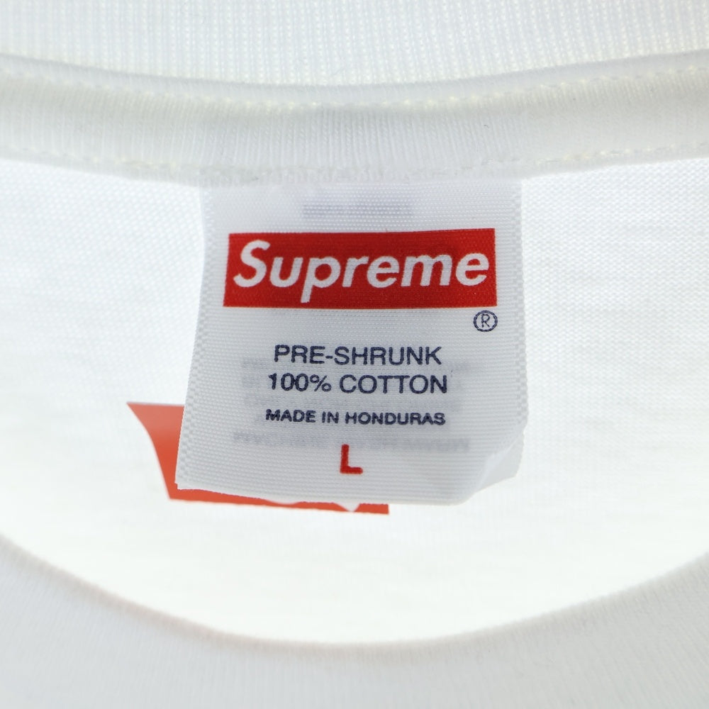 SUPREME(シュプリーム) 25AW Target Tee ターゲット バックプリント クルーネック 半袖Tシャツ カットソー ホワイト