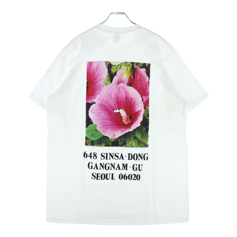 SUPREME(シュプリーム) 23AW Seoul Store Open Limited Box Logo Tee 韓国 ソウル オープン記念 ボックスロゴ クルーネック 半袖Tシャツ カットソー ホワイト/ブルー