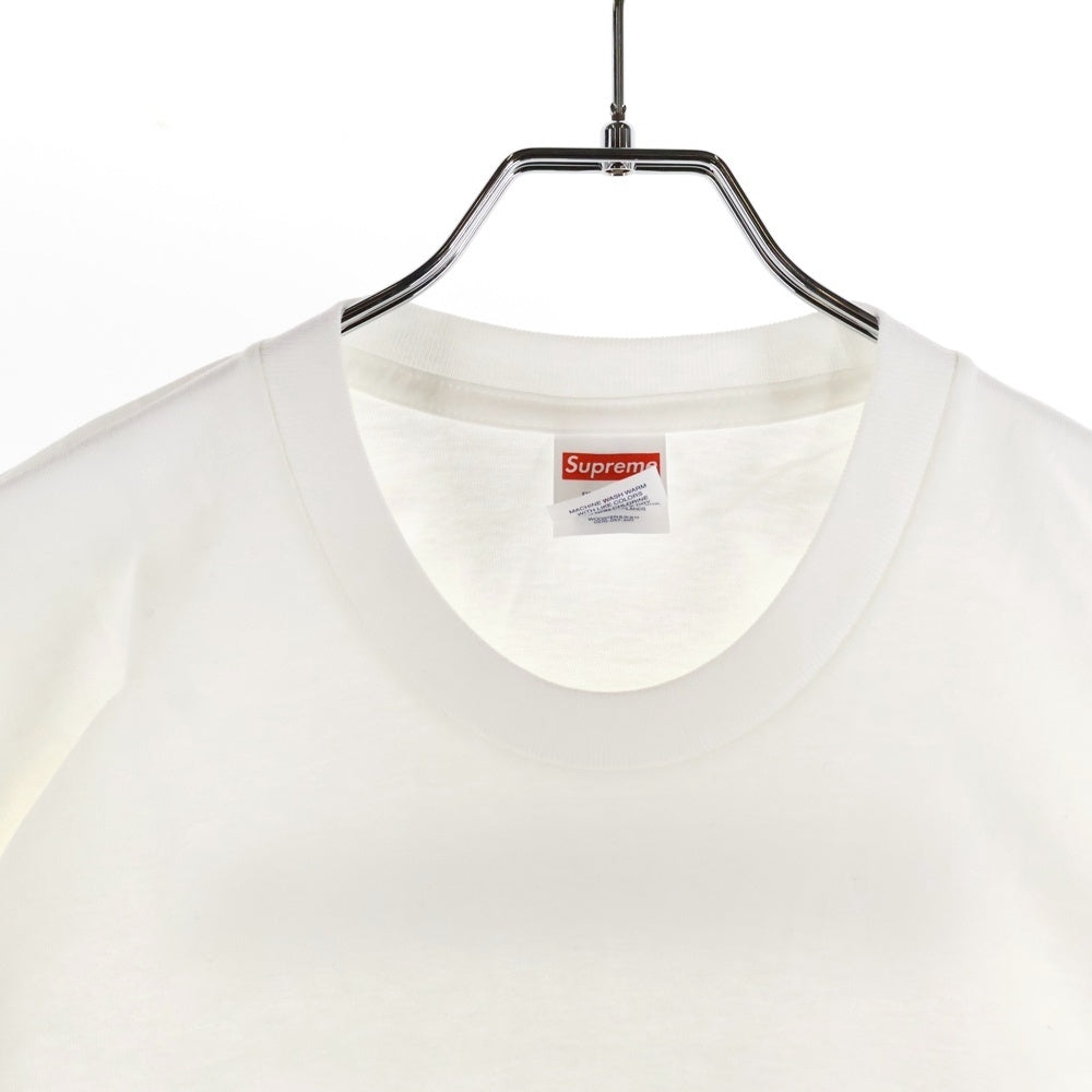 SUPREME(シュプリーム) 22AW Chicago Store Open Limited Box Logo Tee シカゴ オープン記念 ボックスロゴ クルーネック 半袖Tシャツ カットソー ホワイト/シルバー