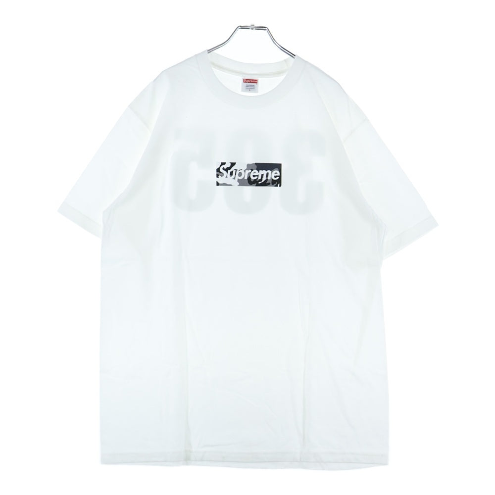 SUPREME(シュプリーム) 25SS Miami Store Open Limited Box Logo Tee マイアミ オープン記念 ボックスロゴ クルーネック 半袖Tシャツ カットソー ホワイト/ブラック
