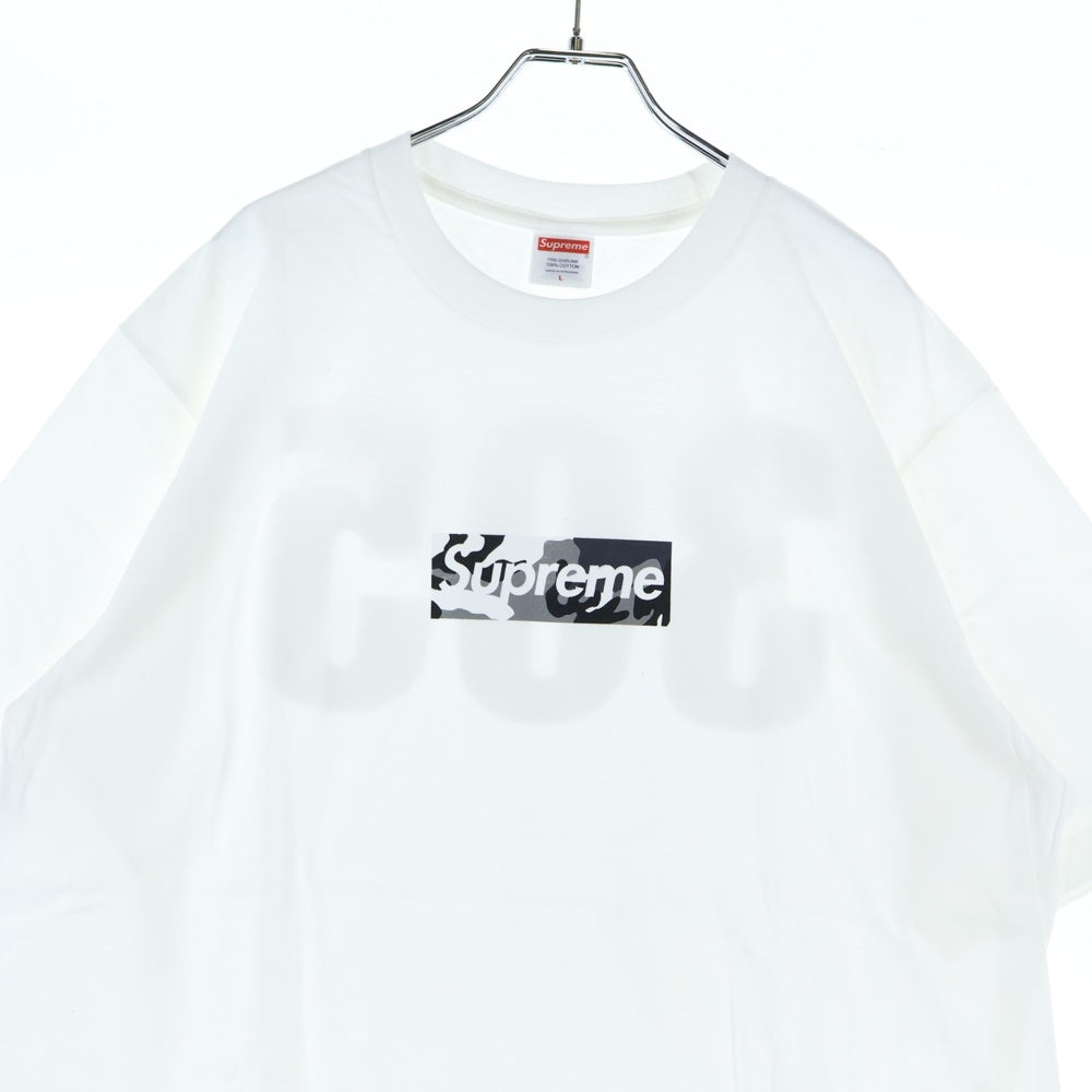 SUPREME(シュプリーム) 25SS Miami Store Open Limited Box Logo Tee マイアミ オープン記念 ボックスロゴ クルーネック 半袖Tシャツ カットソー ホワイト/ブラック