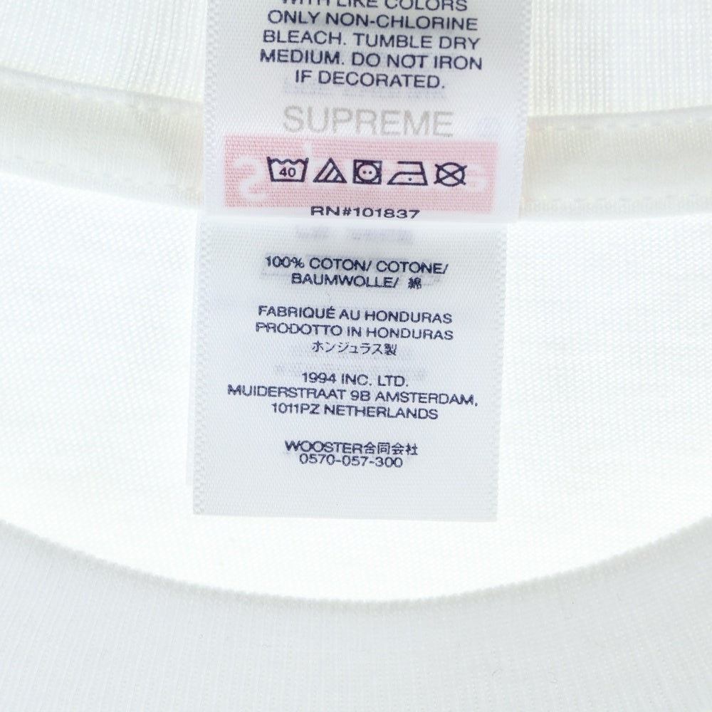 SUPREME(シュプリーム) 25SS Miami Store Open Limited Box Logo Tee マイアミ オープン記念 ボックスロゴ クルーネック 半袖Tシャツ カットソー ホワイト/ブラック