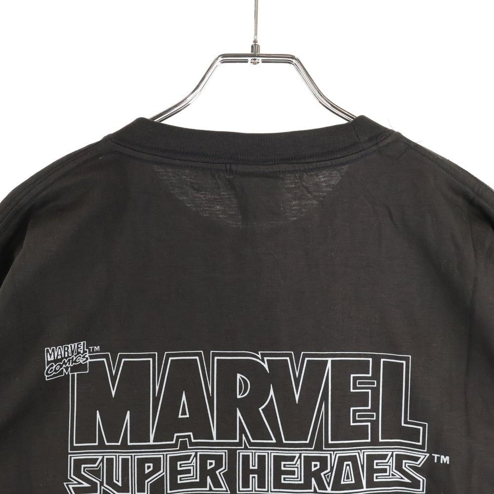 VINTAGE(ヴィンテージ) 90s 1995 MARVEL SUPER HEROES CAPCOM マーベル スーパーヒーローズ カプコン ゲームプロモーション 両面プリント クルーネック 半袖Tシャツ