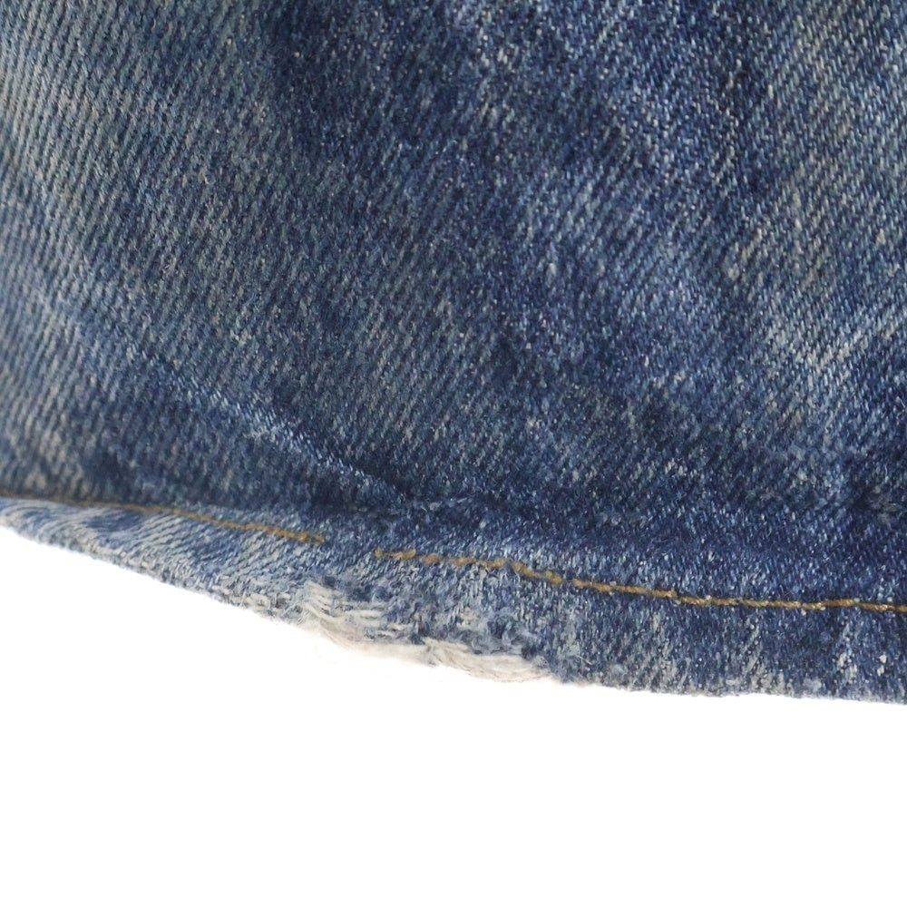 DIESEL(ディーゼル) Straight D-Rise Jeans Blue サイドジップ ストレートデニムパンツ インディゴ A13797