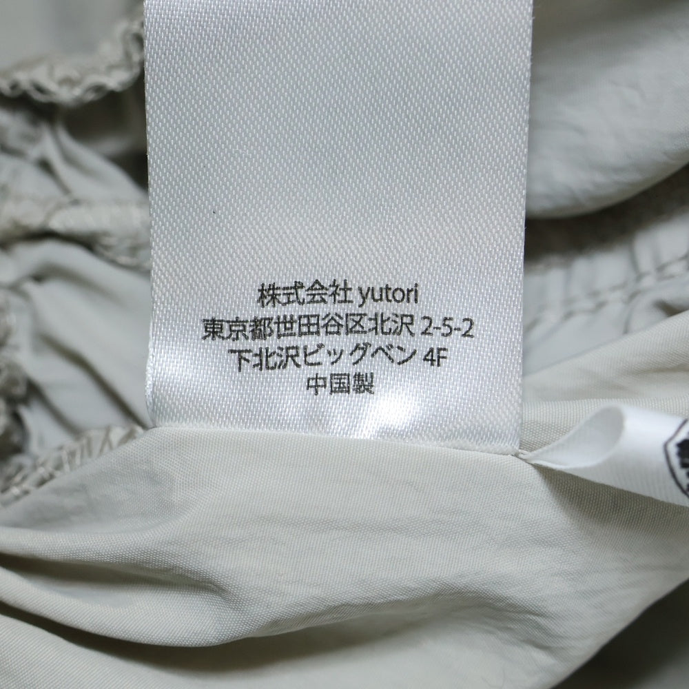 UMBRO(アンブロ) ×HTH フルジップ ナイロン ブルゾン クリーム