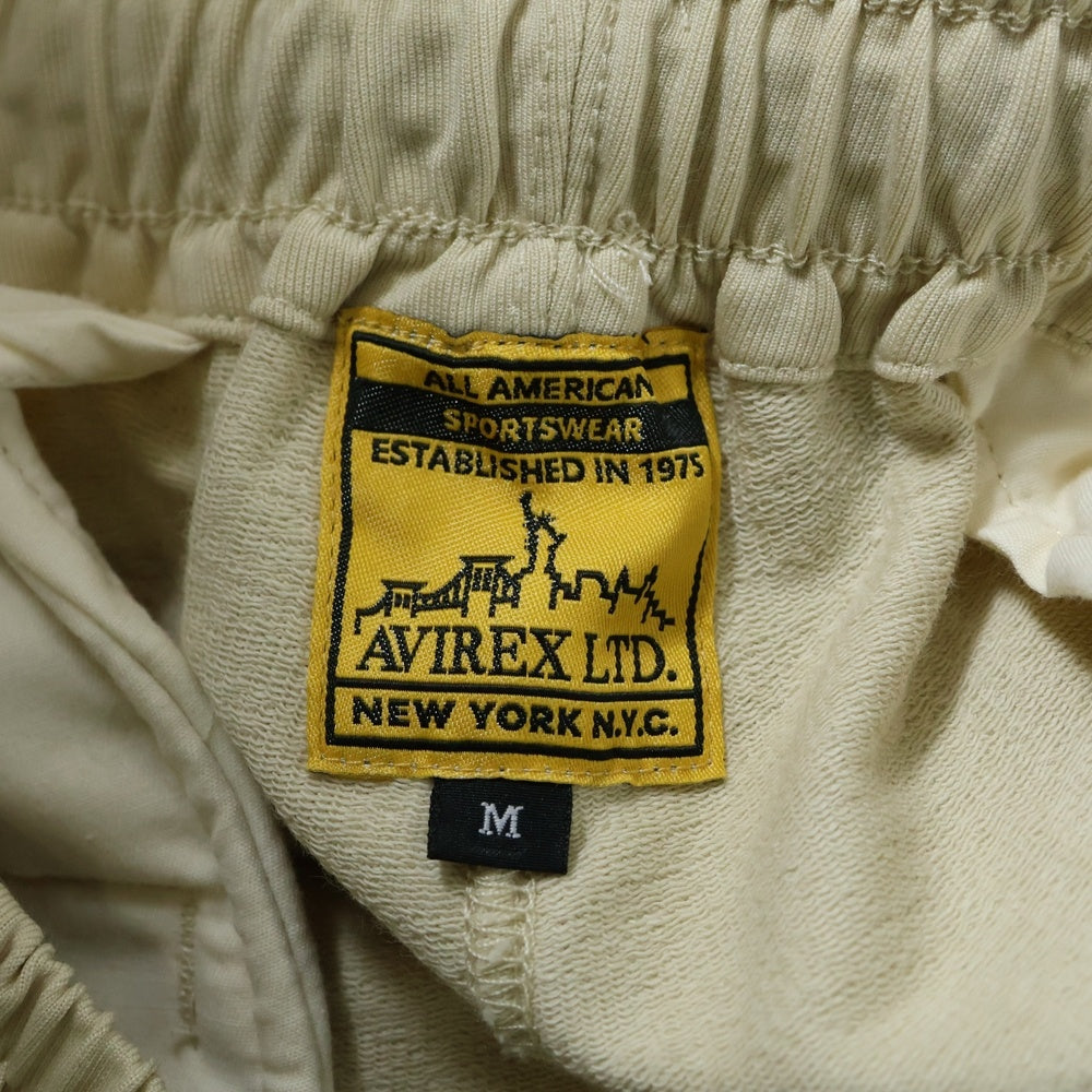 AVIREX(アヴィレックス) サイドライン フルジップ トラック パンツ ベージュ