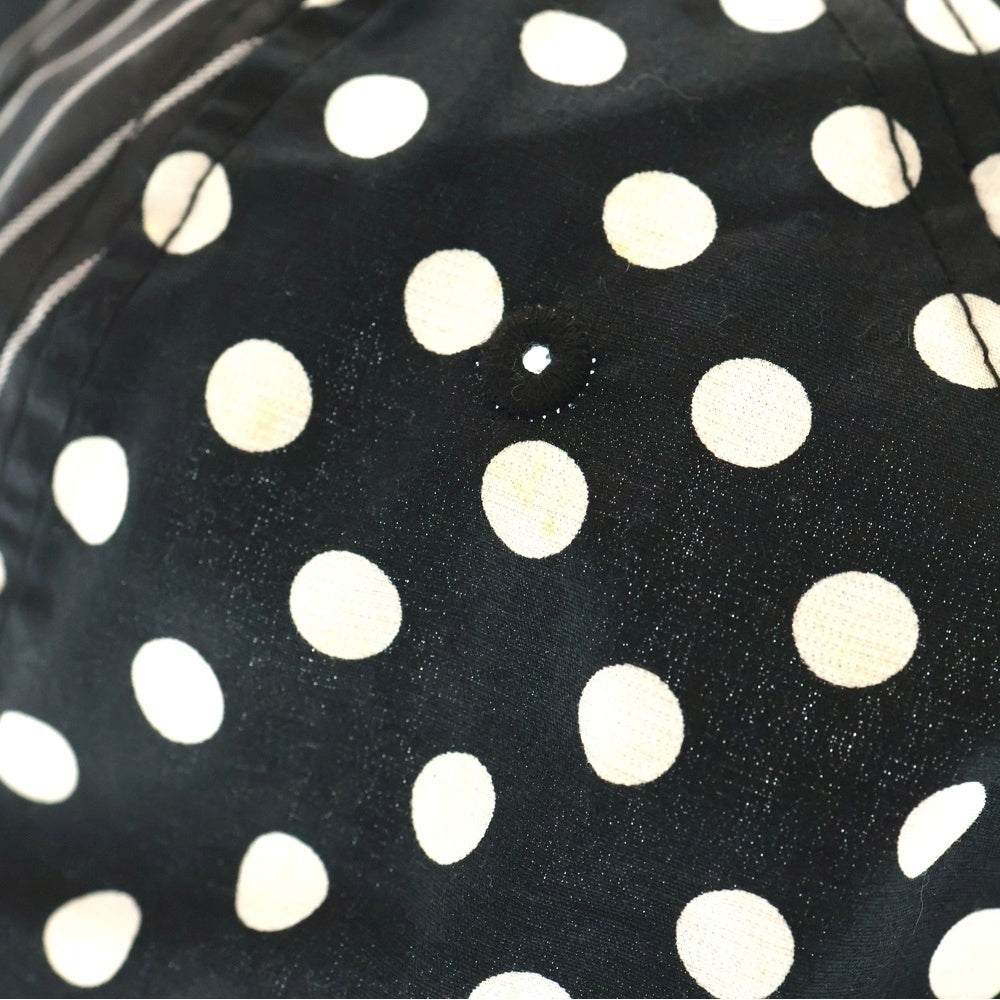 SUPREME(シュプリーム) 14SS ×New Era コムデギャルソン ニューエラ ボックスロゴ ベースボールキャップ 帽子 ブラック/ホワイト