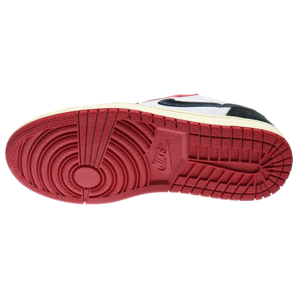 NIKE(ナイキ) ×TROPHY ROOM AIR JORDAN 1 LOW OG トロフィールーム エアジョーダン1 ローカットスニーカー レッド/ブラック US8/26cm FN0432-100