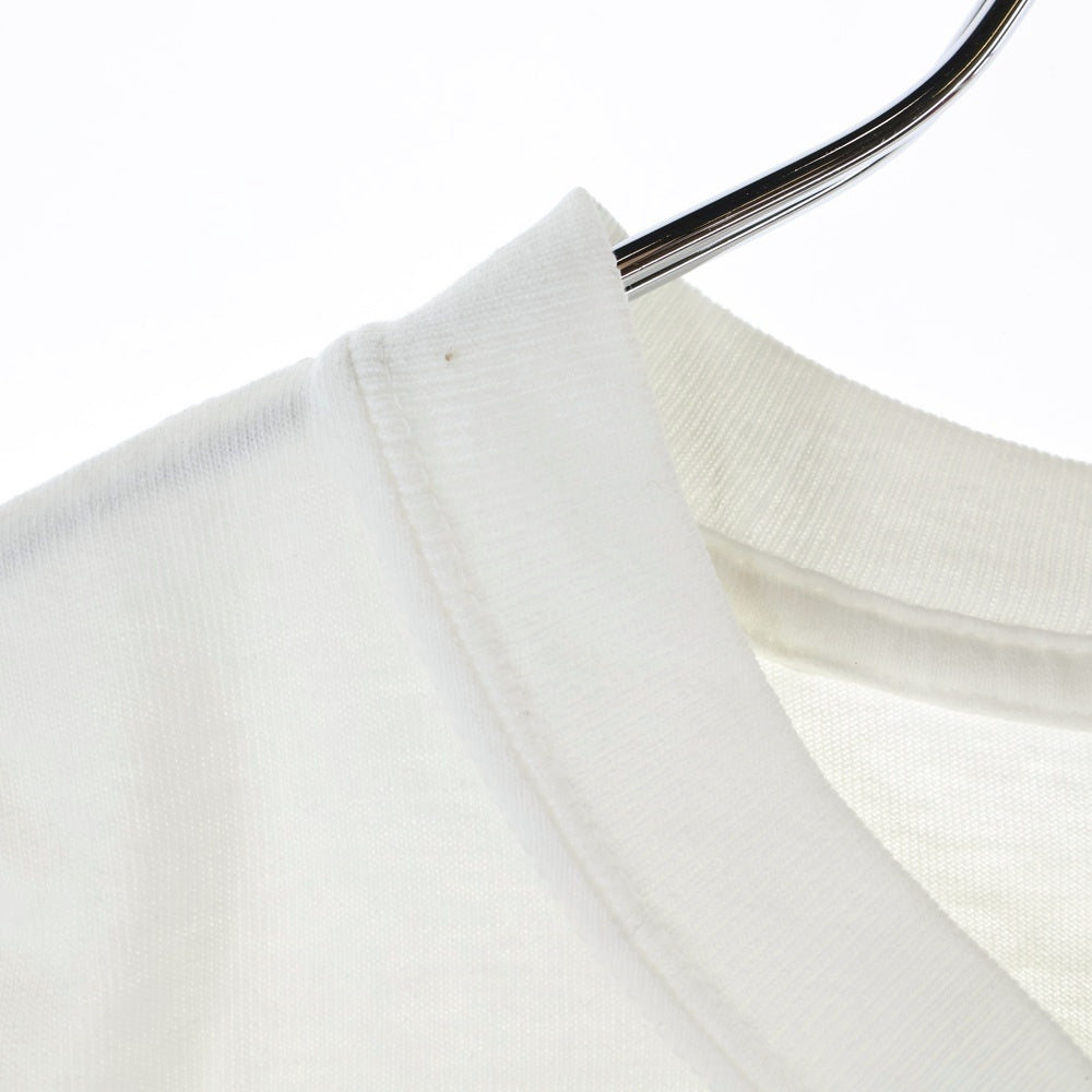 m&m(エムアンドエム) 90s × ELT 8th Anniversary Tee anvilタグ ELT8周年記念限定 両面プリント クルーネック 半袖Tシャツ カットソー ホワイト