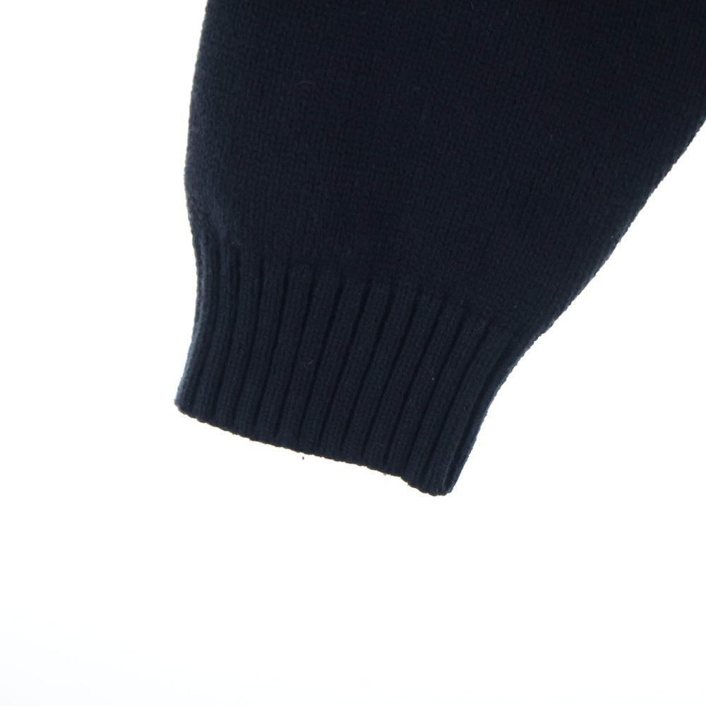 HUF(ハフ) CAMBRIDGE SWEATER ロゴ刺繍 ハーフボタン ケンブリッジ 長袖ニット ポロシャツ マルチ KN00524