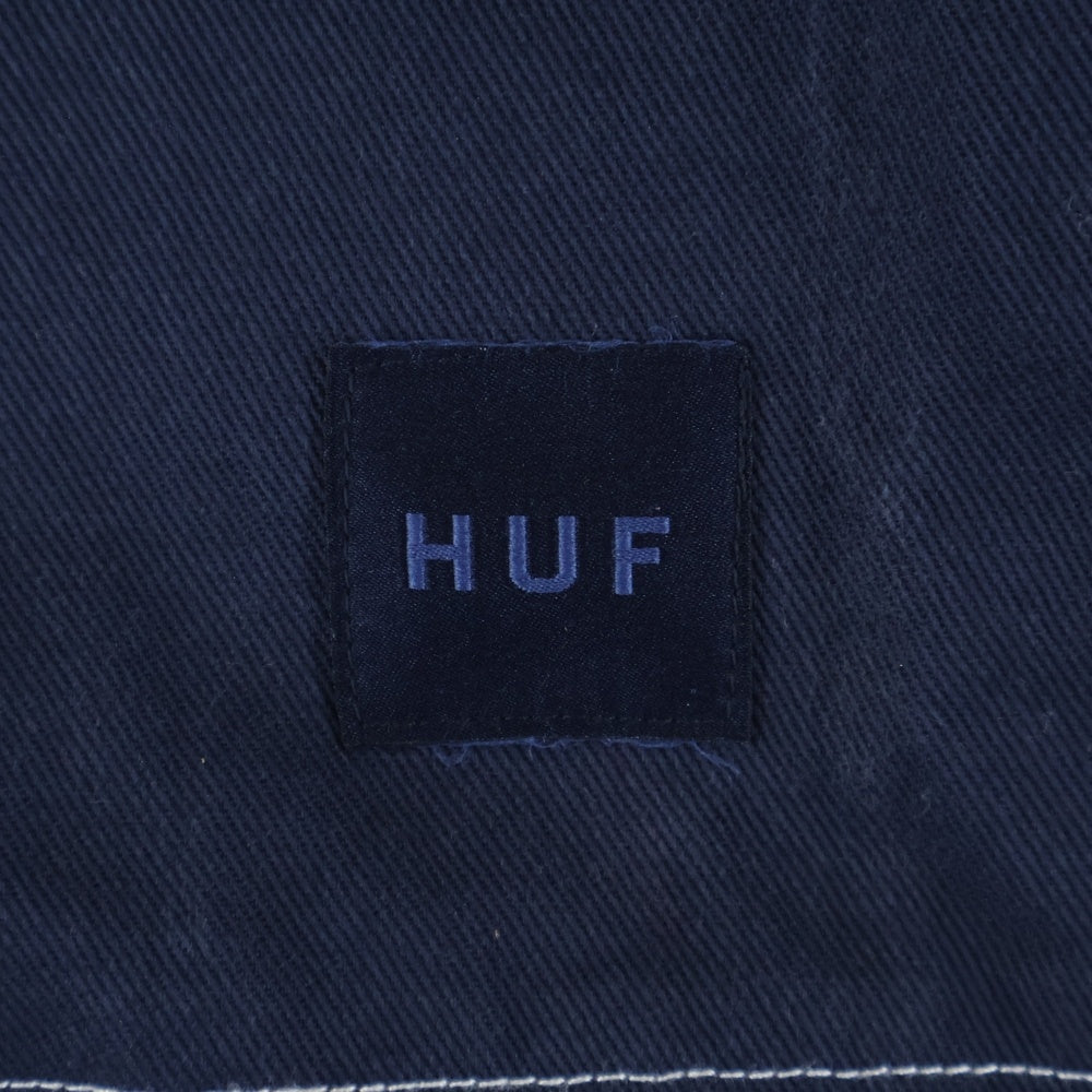 HUF(ハフ) 24AW MASON SHACKET ワークジャケット ネイビー BU00212