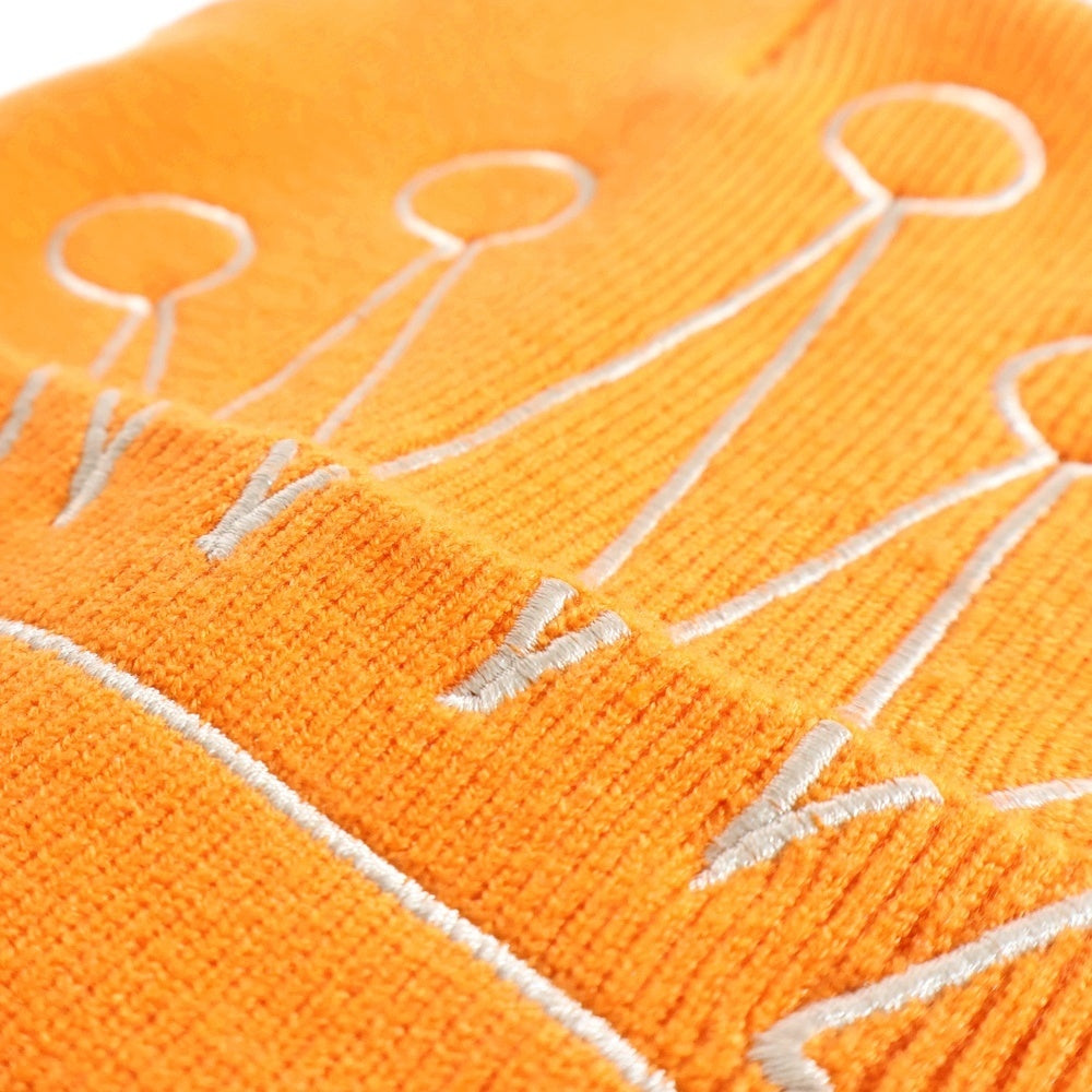 STUSSY(ステューシー) Crown Cuff Beanie クラウンカフ ビーニー オレンジ