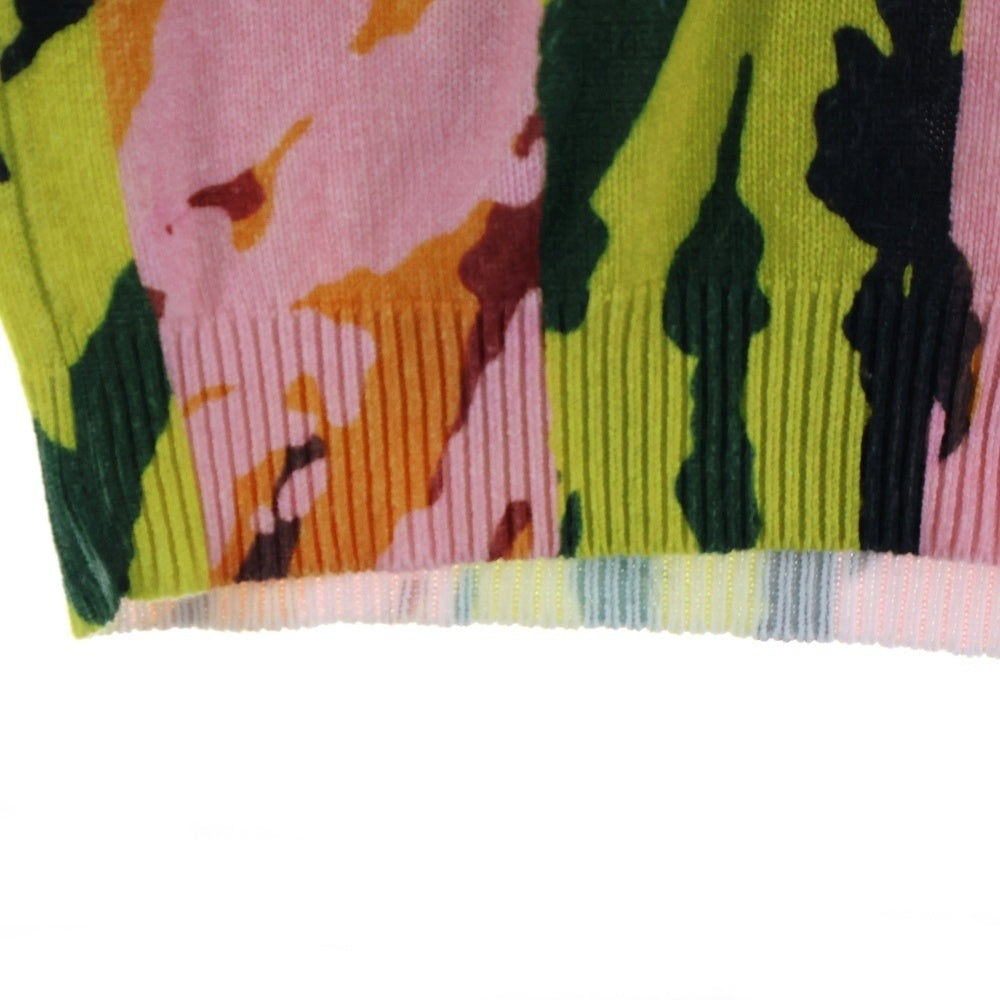 STUSSY(ステューシー) Printed Sweater Vest Vネック プリンテッド ベスト マルチ