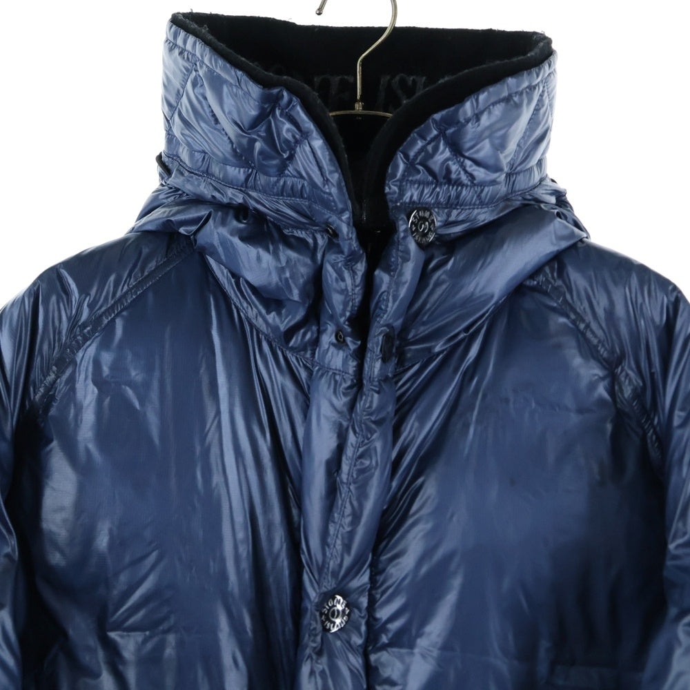 STONE ISLAND(ストーンアイランド) 18AW PERTEX QUANTUM Y DOWN PARKA パーテックス クアンタム ロゴワッペン ダウンジャケット フーディー ネイビー 691570821